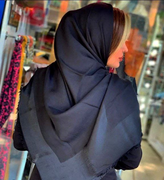 روسری بامبو مشکی